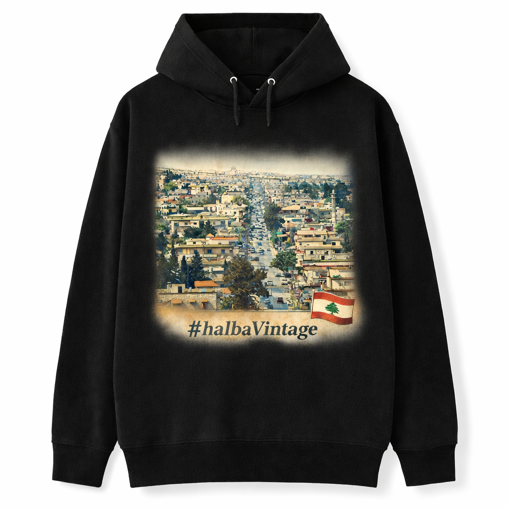 Sweat à capuche #halbaVintage