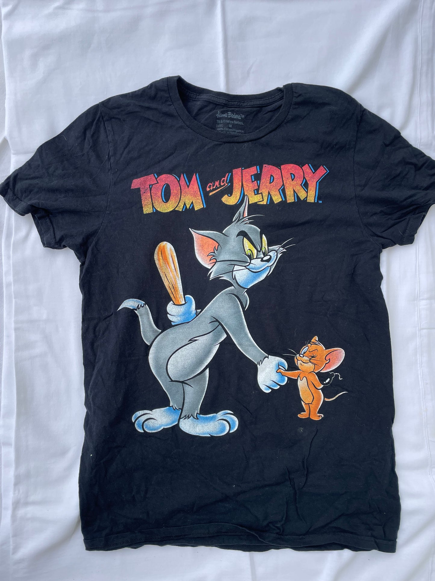 T-shirt à manches courtes Tom and Jerry Vintage
