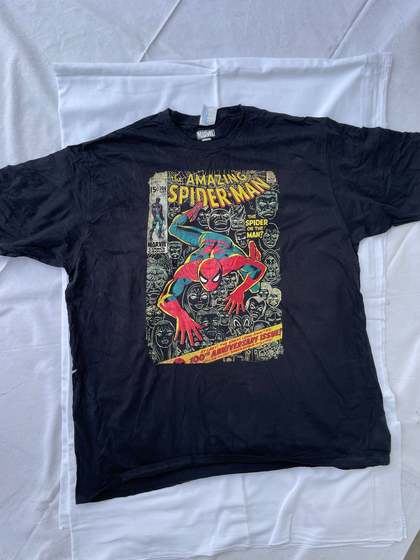 T-shirt à manches courtes Spider-man Vintage