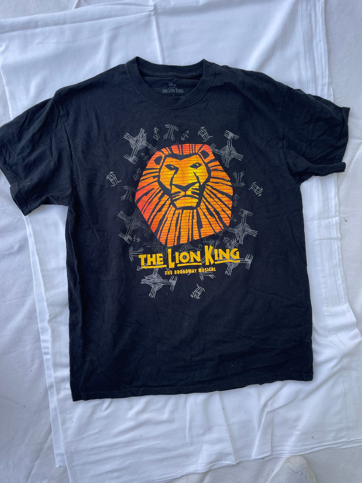 T-shirt à manches courtes Le Roi Lion Vintage