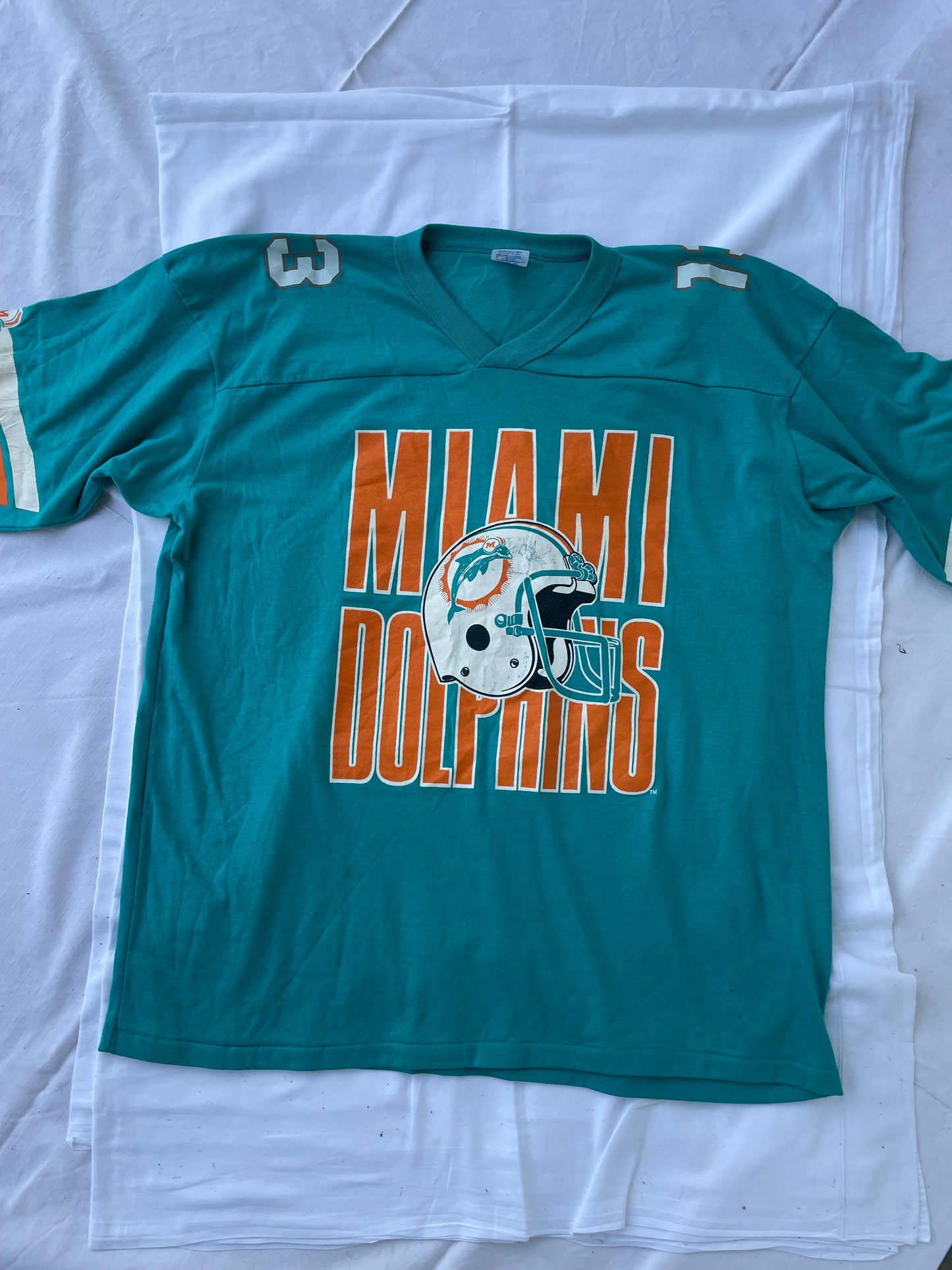 T-shirt à manches courtes Miami Dolphins Vintage