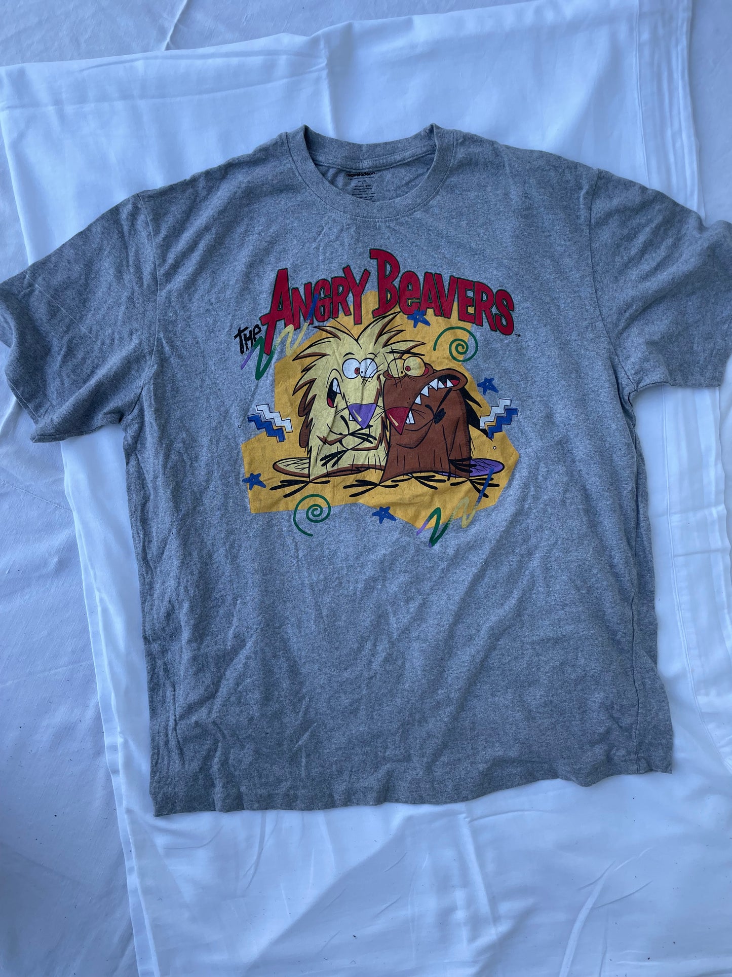 T-shirt à manches courtes Angry Beavers Vintage